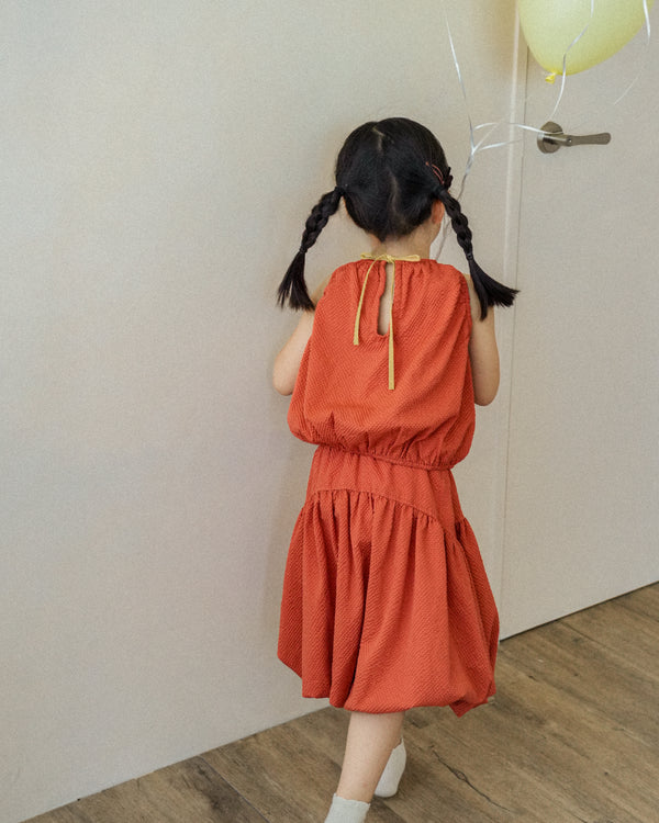 泡泡紗長裙