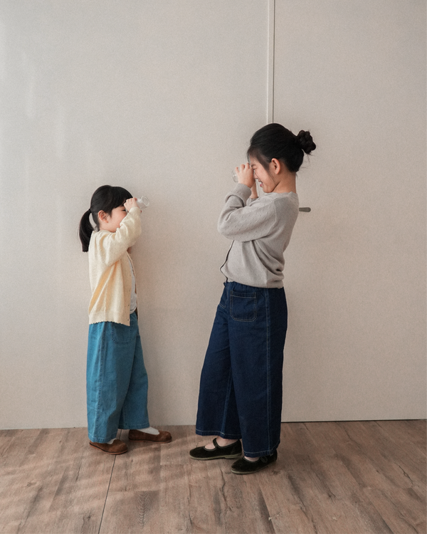 率性雙口袋輕丹寧褲